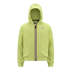 Sweats & Pulls>K-WAY Le Vrai Arnel Poly Cotton Green Celery