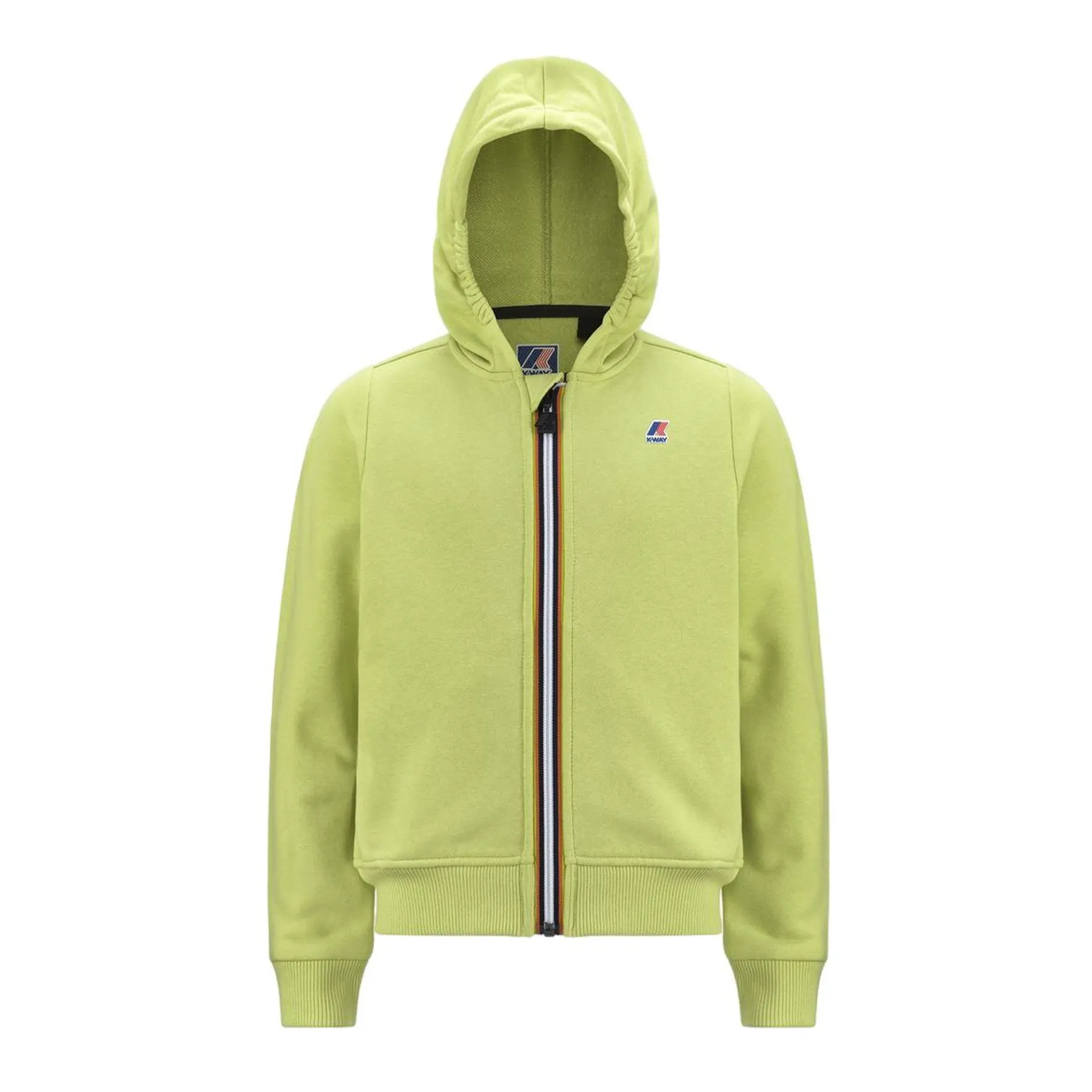 Sweats & Pulls>K-WAY Le Vrai Arnel Poly Cotton Green Celery