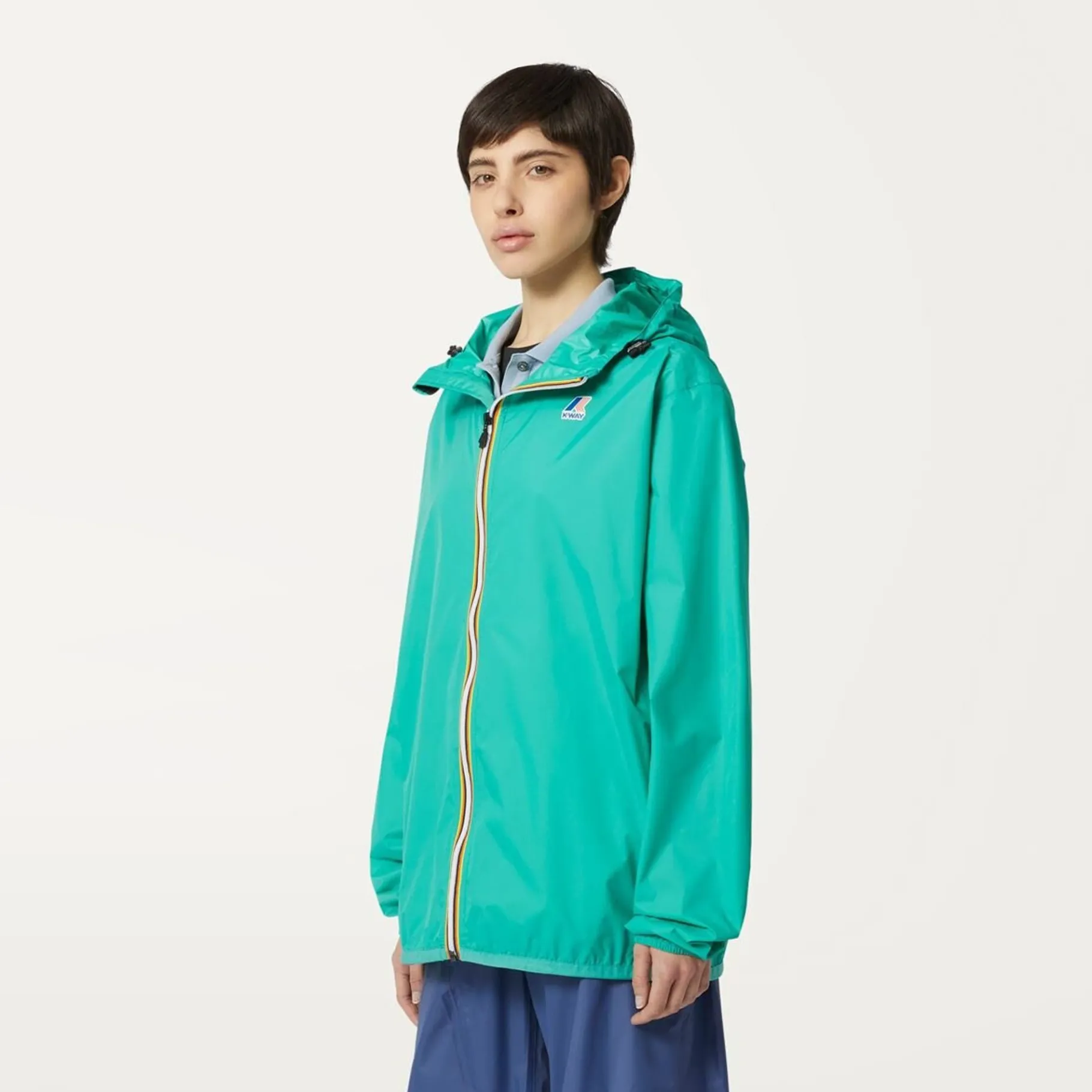 Imperméables & Coupes-Vent>K-WAY Le Vrai Claude 3.0 Green Marine