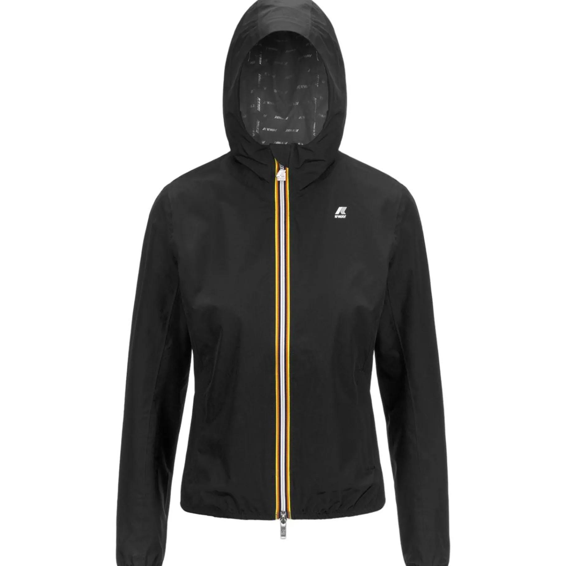 Trench & Parkas>K-WAY Lily Eco Stretch Dot Black Pure