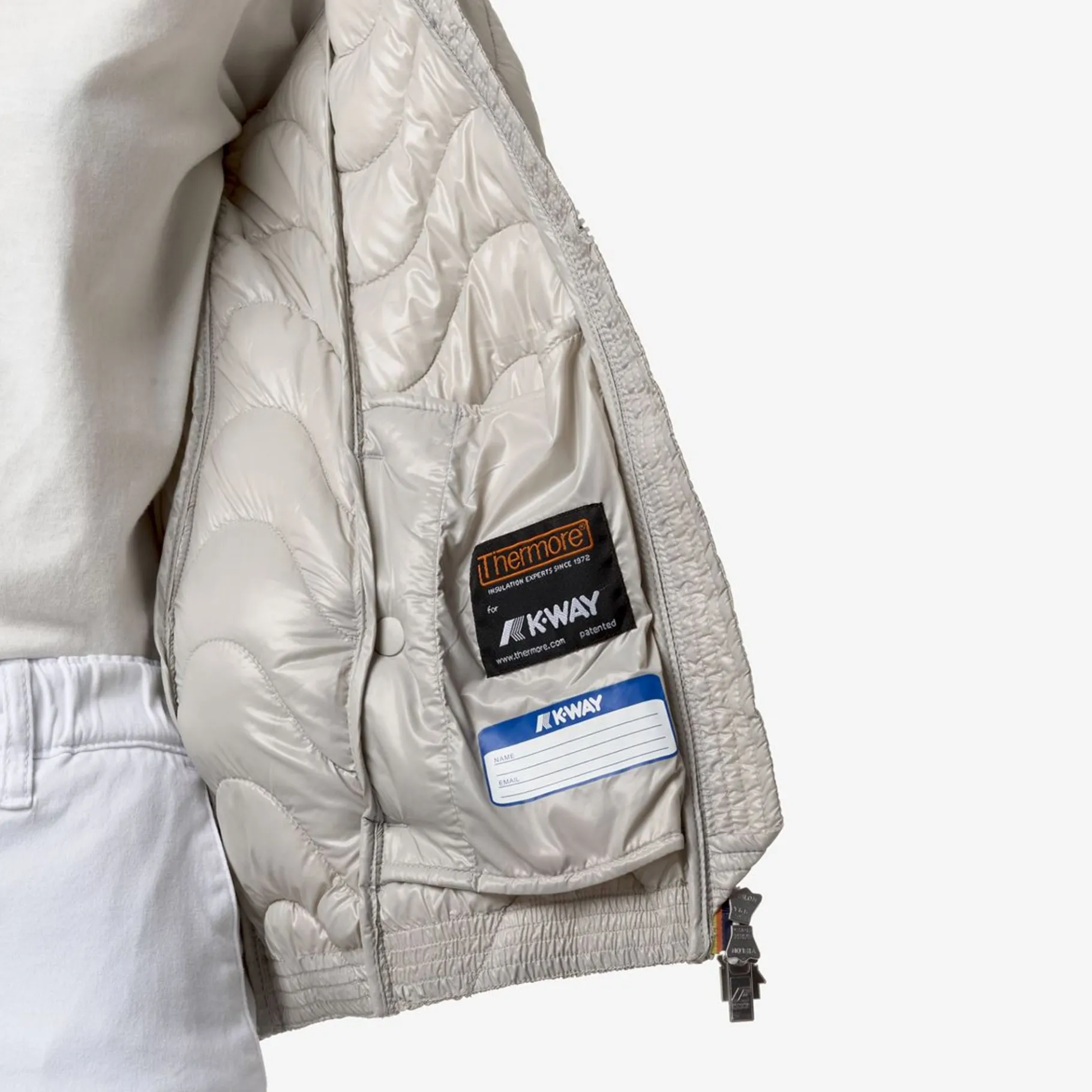 Vestes & Blousons>K-WAY Lily Eco Warm Beige Lt