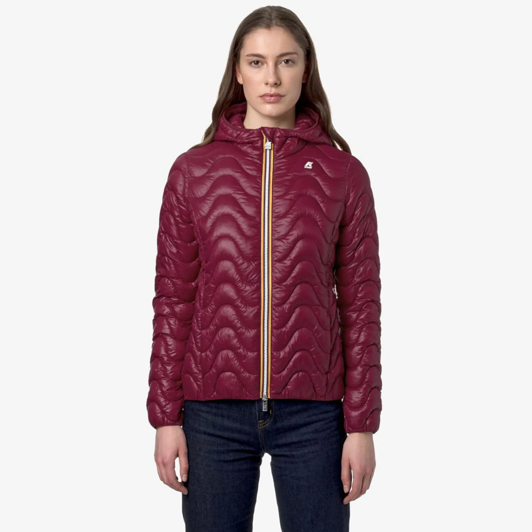 Vestes & Blousons>K-WAY Lily Eco Warm Red Dk