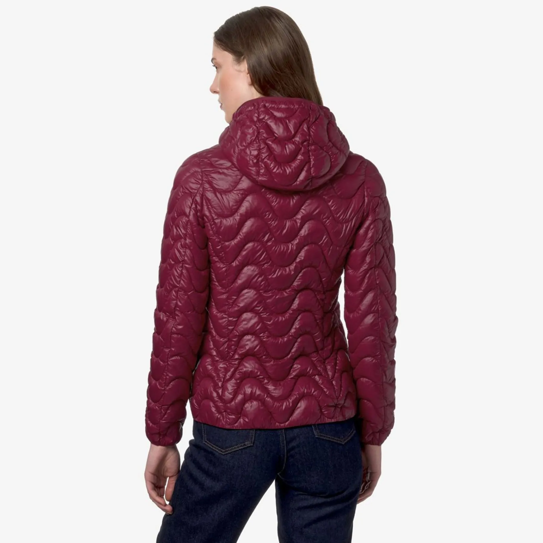 Vestes & Blousons>K-WAY Lily Eco Warm Red Dk