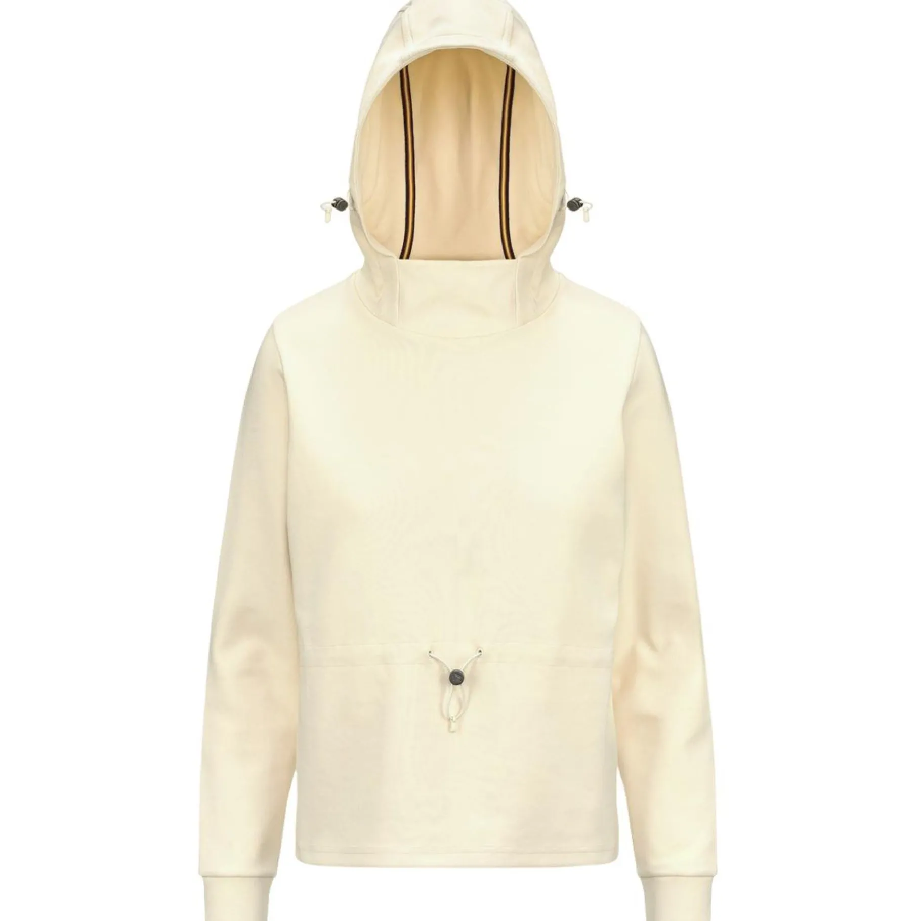 Sweats & Pulls>K-WAY Logan Interlock Beige Ecru