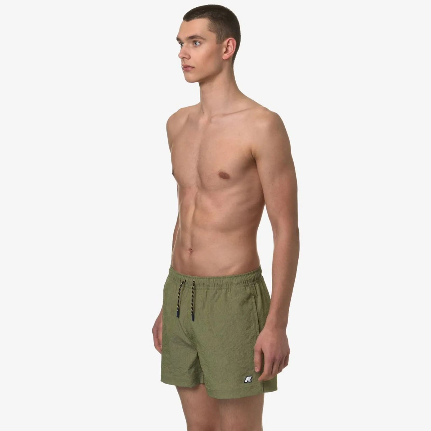 Maillots De Bain>K-WAY Loiret Green Stripes