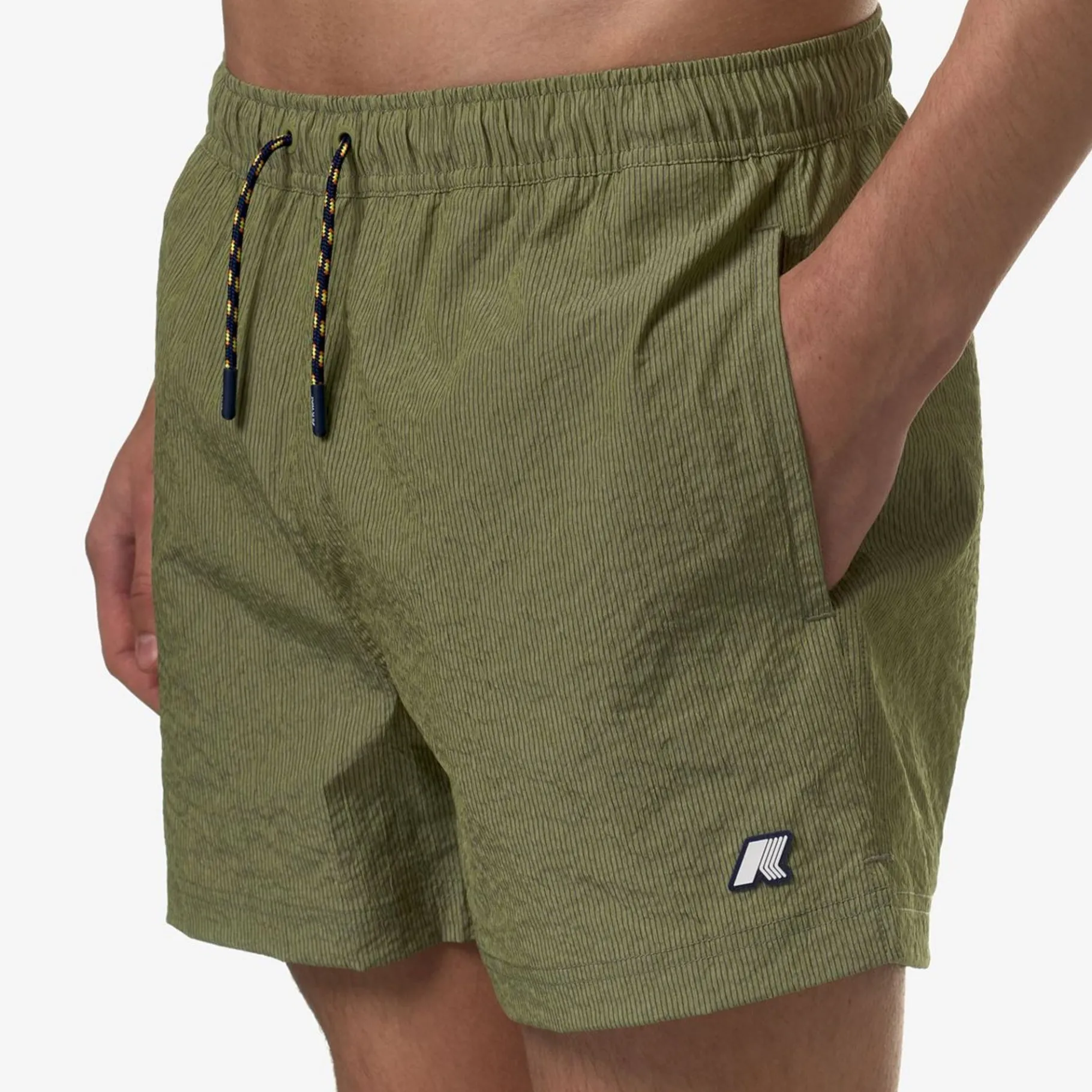 Maillots De Bain>K-WAY Loiret Green Stripes