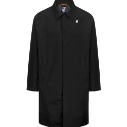 Vestes & Blousons>K-WAY Longrohan Ottom Black Pure