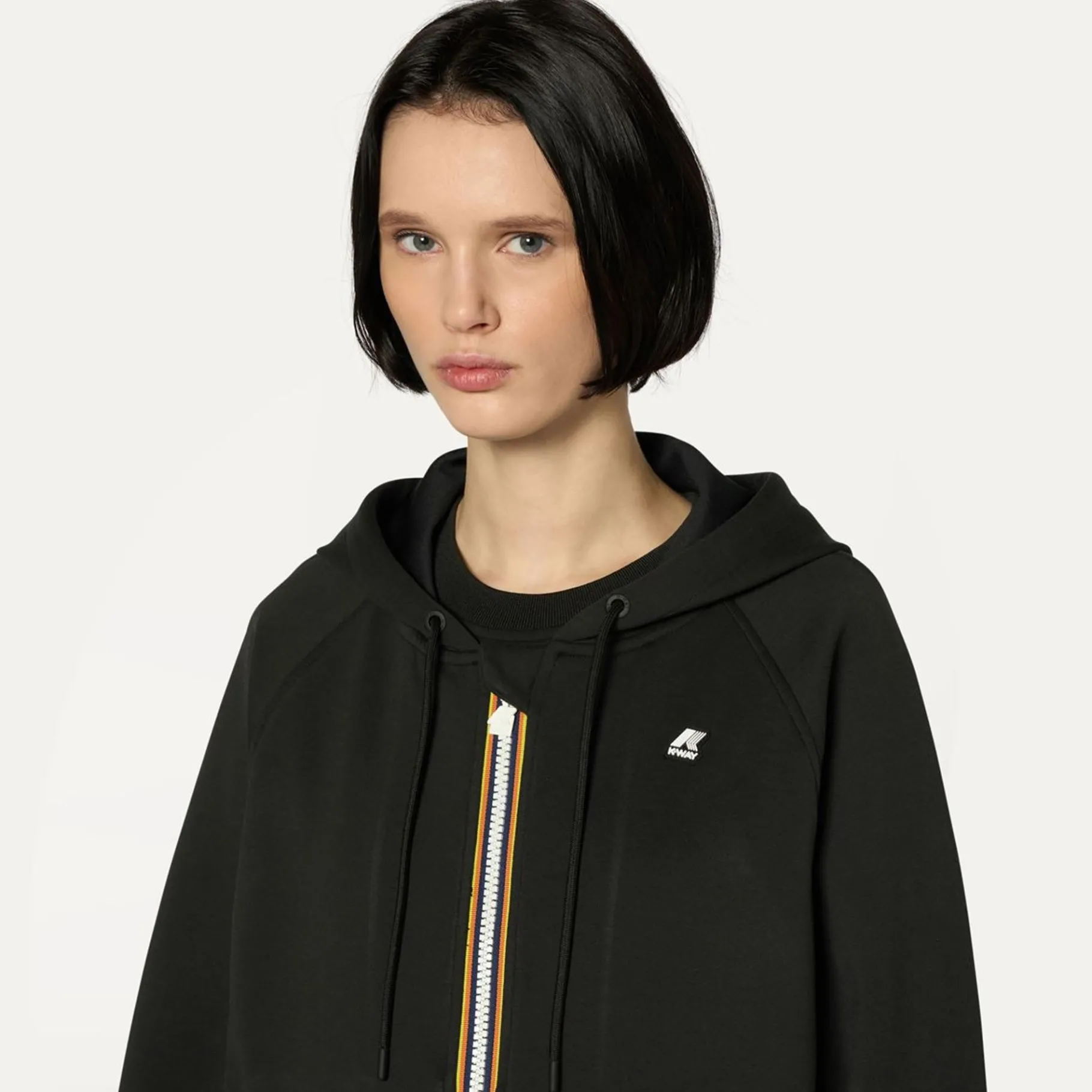 Sweats & Pulls>K-WAY Lydie Spacer Black Pure