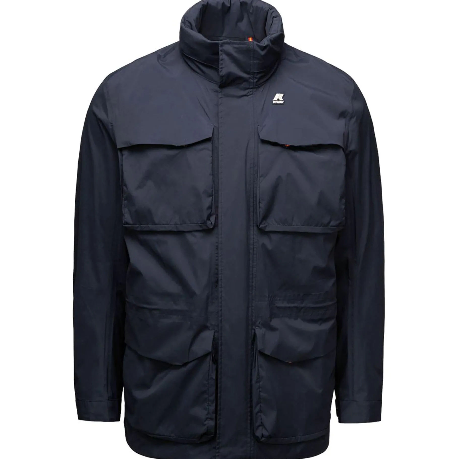 Vestes & Blousons>K-WAY Manphy Stretch Nylon Jersey Depht Blue