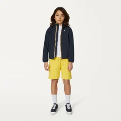 Vestes & Blousons>K-WAY P. Jacques Nylon Jersey Kids Blue Depht