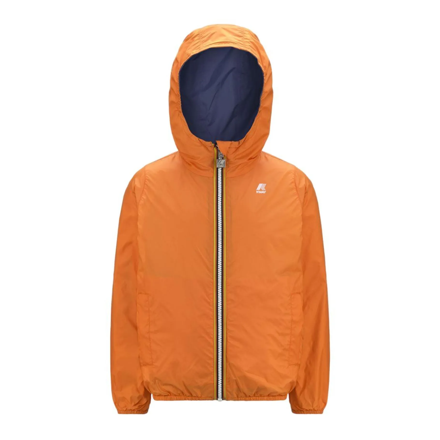 Vestes & Blousons>K-WAY P. Jake Eco Plus Blue Fiord-Orange Md
