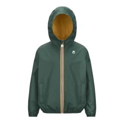 Vestes & Blousons>K-WAY P. Jake Eco Plus Green Palm Yellow Mimosa