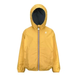 Vestes & Blousons>K-WAY P. Jake Eco Plus Green Palm Yellow Mimosa