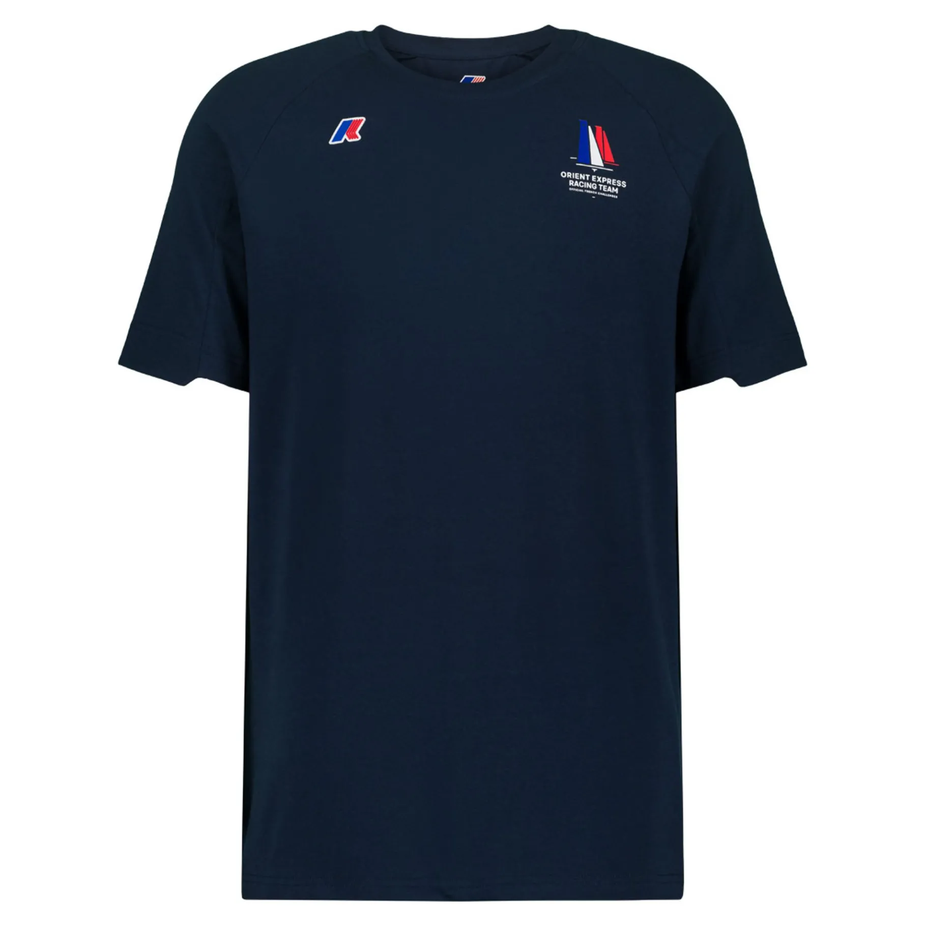 Polos & T-Shirts>K-WAY Parot Orient Express Ac Blue Navy