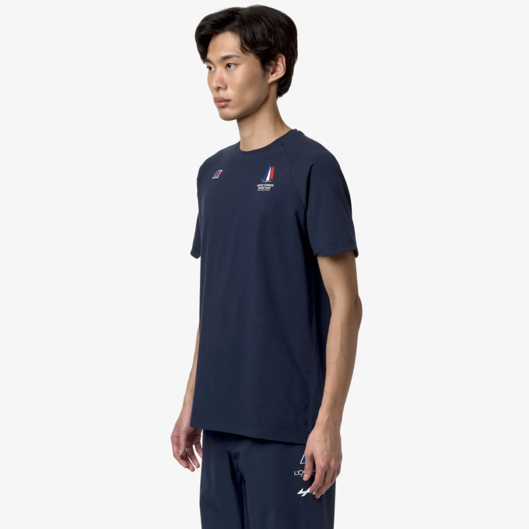 Polos & T-Shirts>K-WAY Parot Orient Express Ac Blue Navy