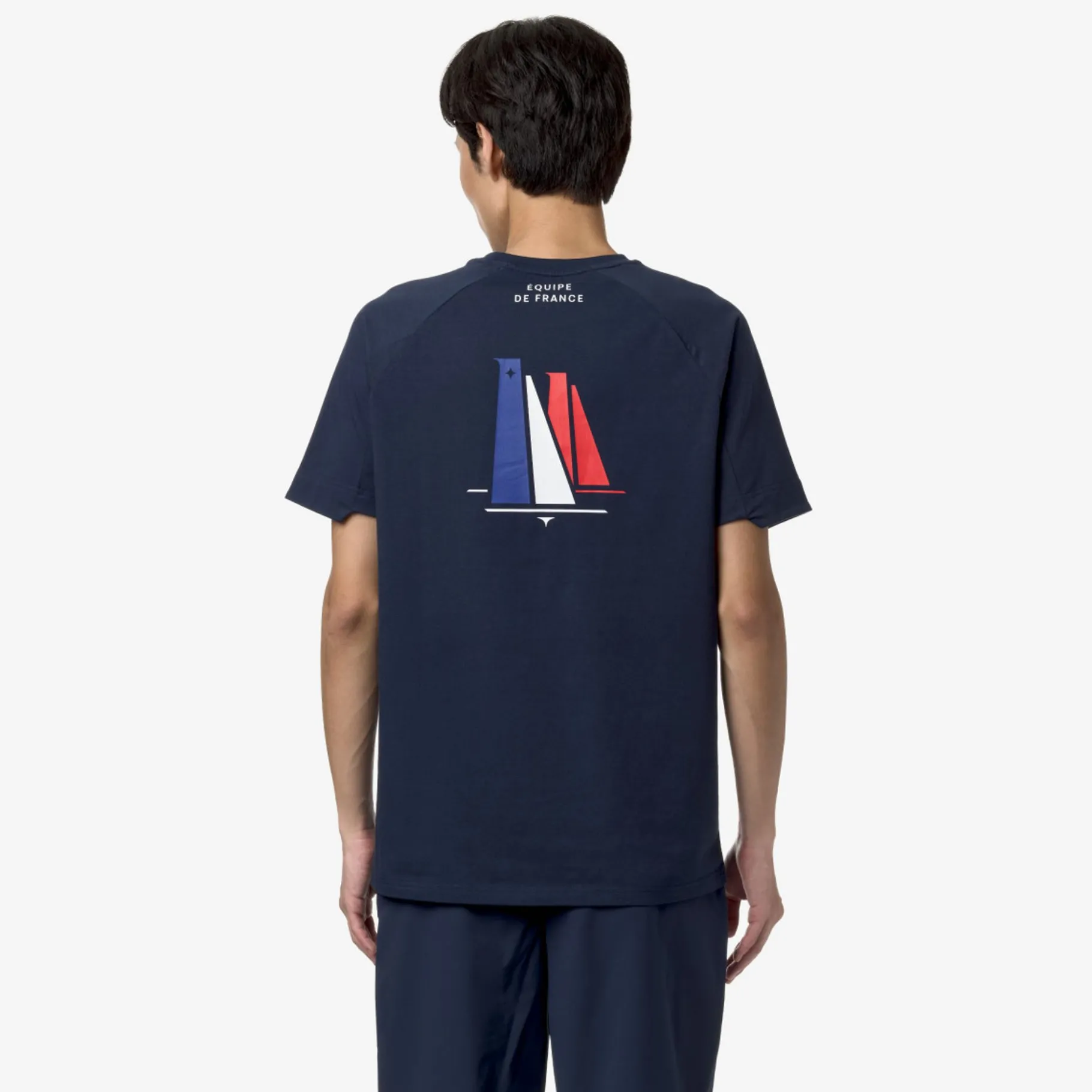 Polos & T-Shirts>K-WAY Parot Orient Express Ac Blue Navy