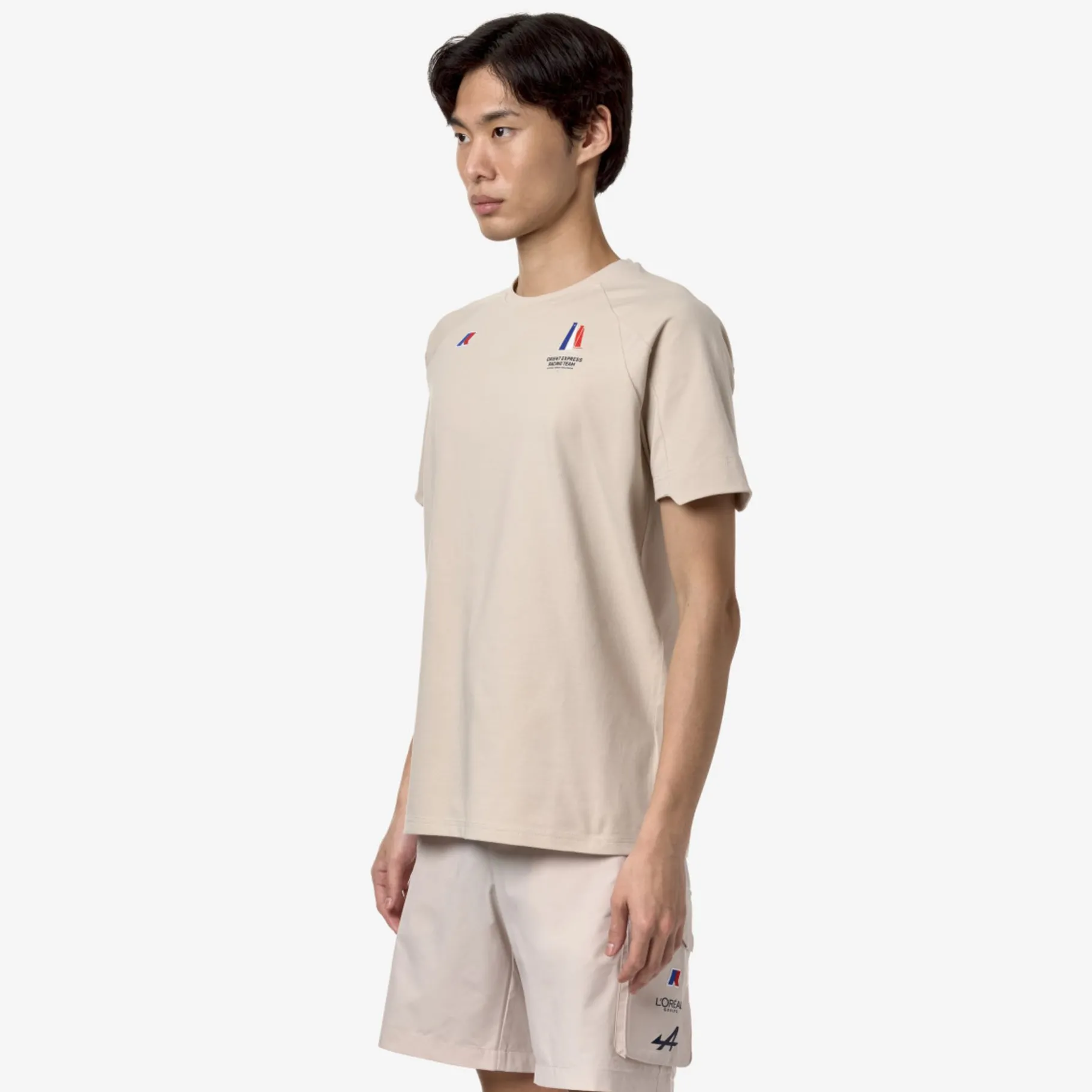 Polos & T-Shirts>K-WAY Parot Orient Express Ac Grey Vapor