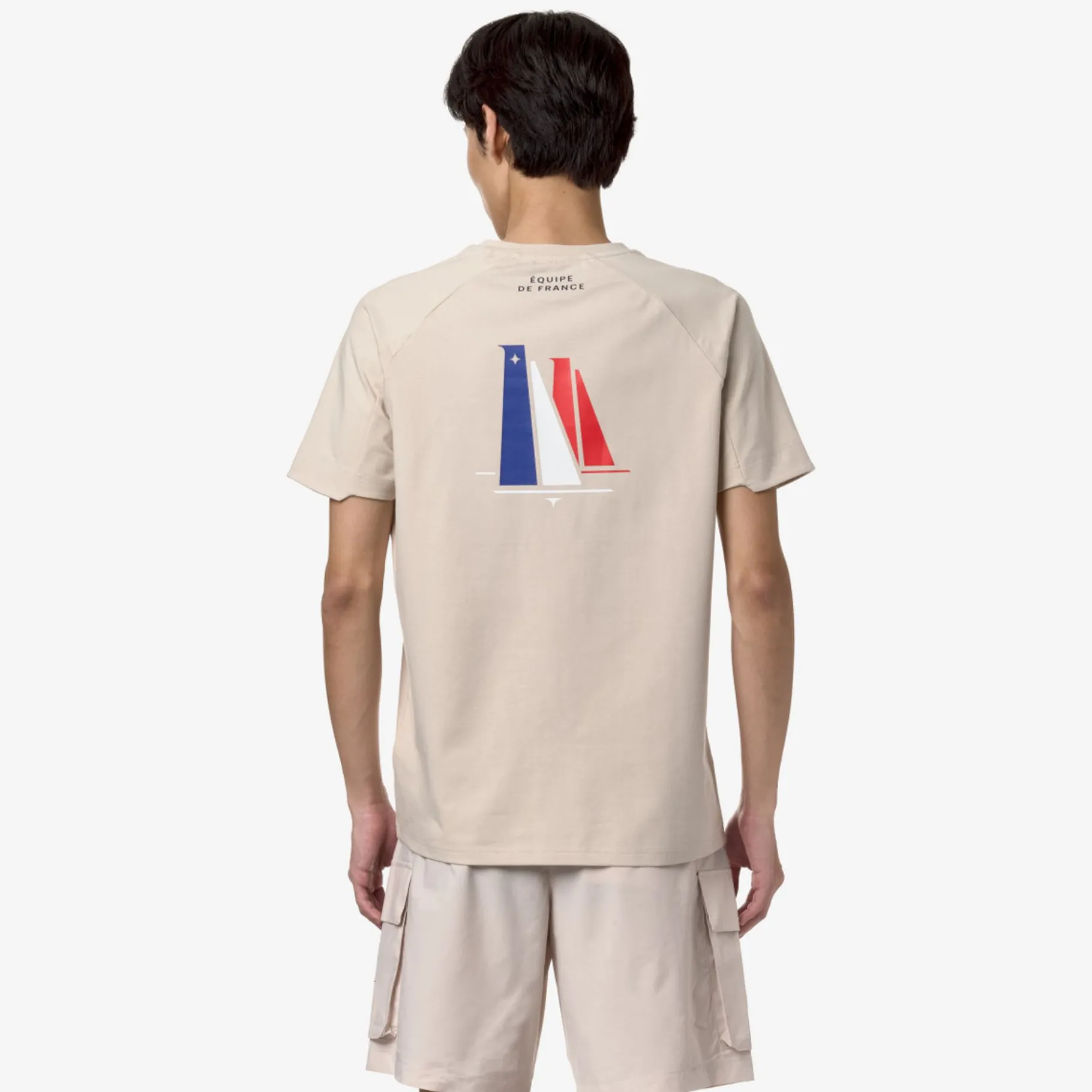 Polos & T-Shirts>K-WAY Parot Orient Express Ac Grey Vapor