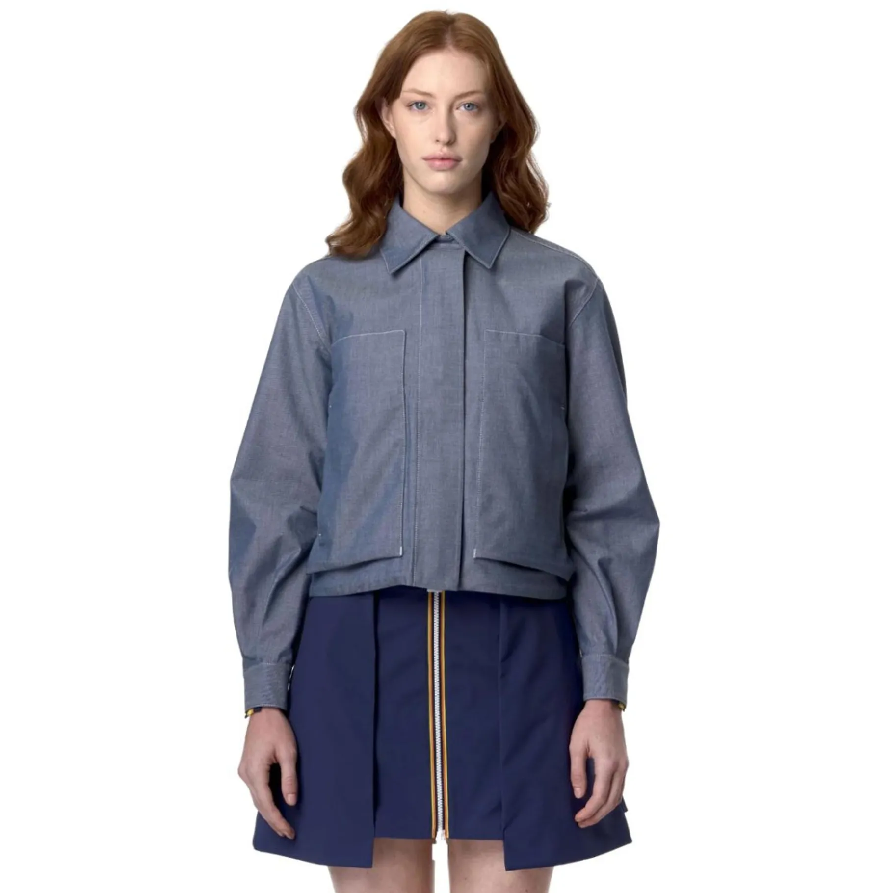 Vestes & Blousons>K-WAY R&D Isarthe Chambray 3L