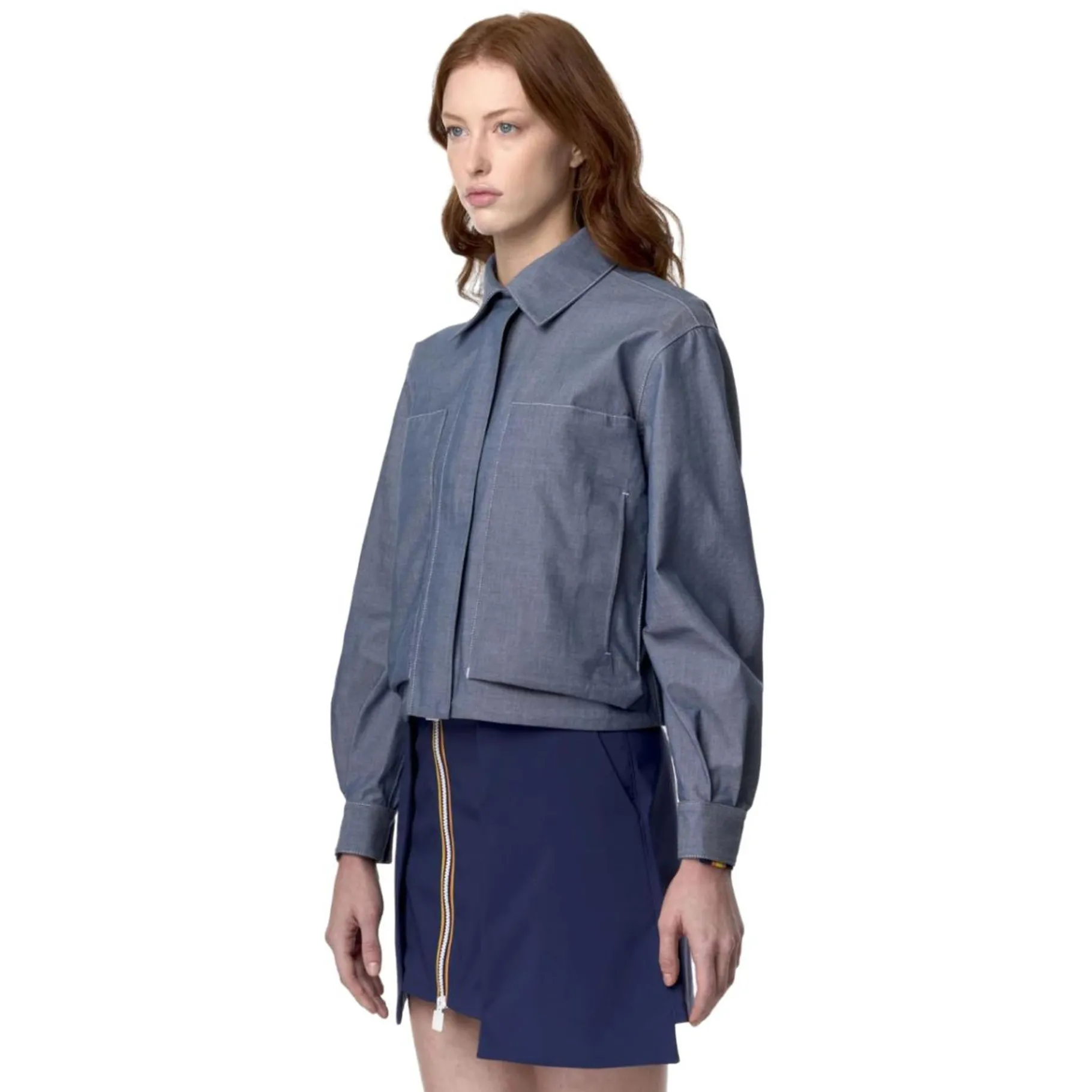 Vestes & Blousons>K-WAY R&D Isarthe Chambray 3L