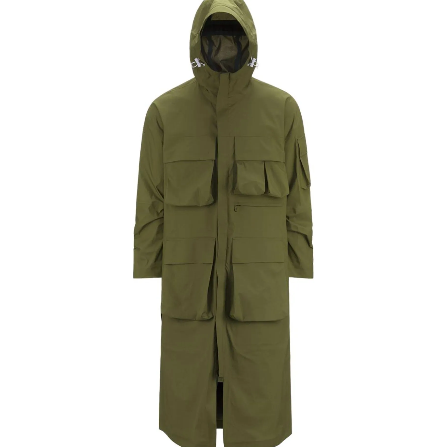 Trench & Parkas>K-WAY R&D Park-Shell Green