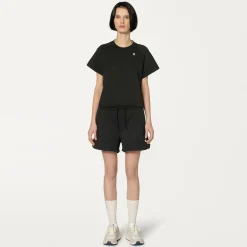 Shorts & Pantalons>K-WAY Rikette Light Spacer Black Pure
