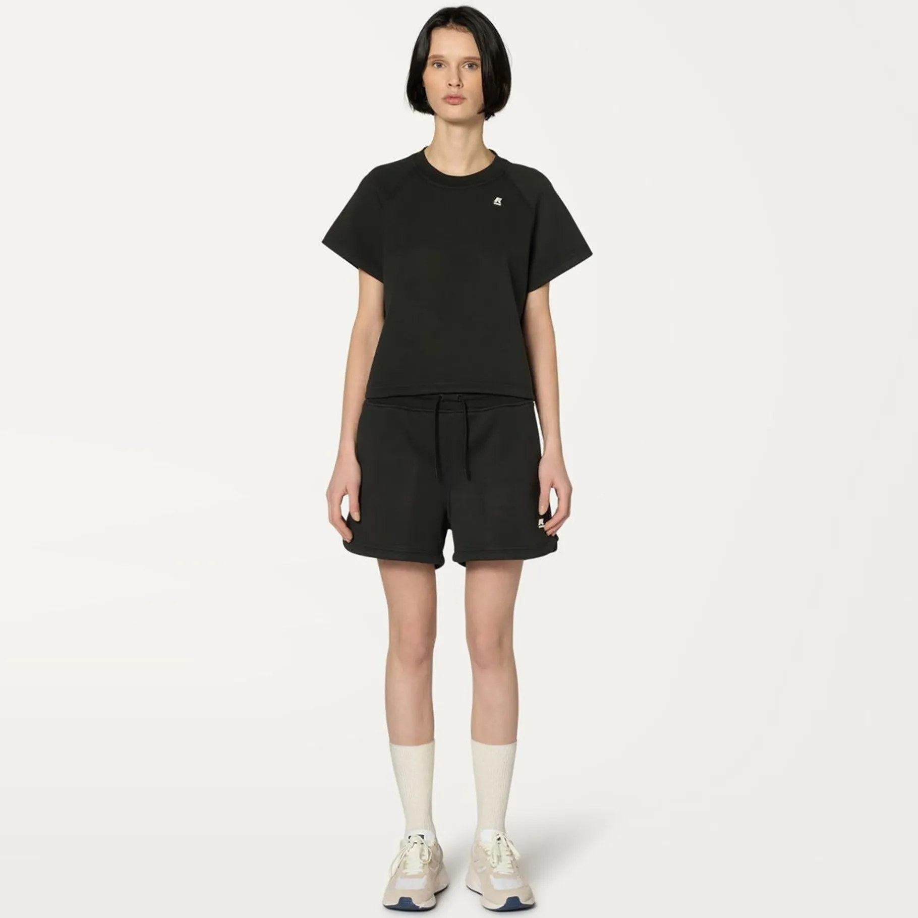 Shorts & Pantalons>K-WAY Rikette Light Spacer Black Pure