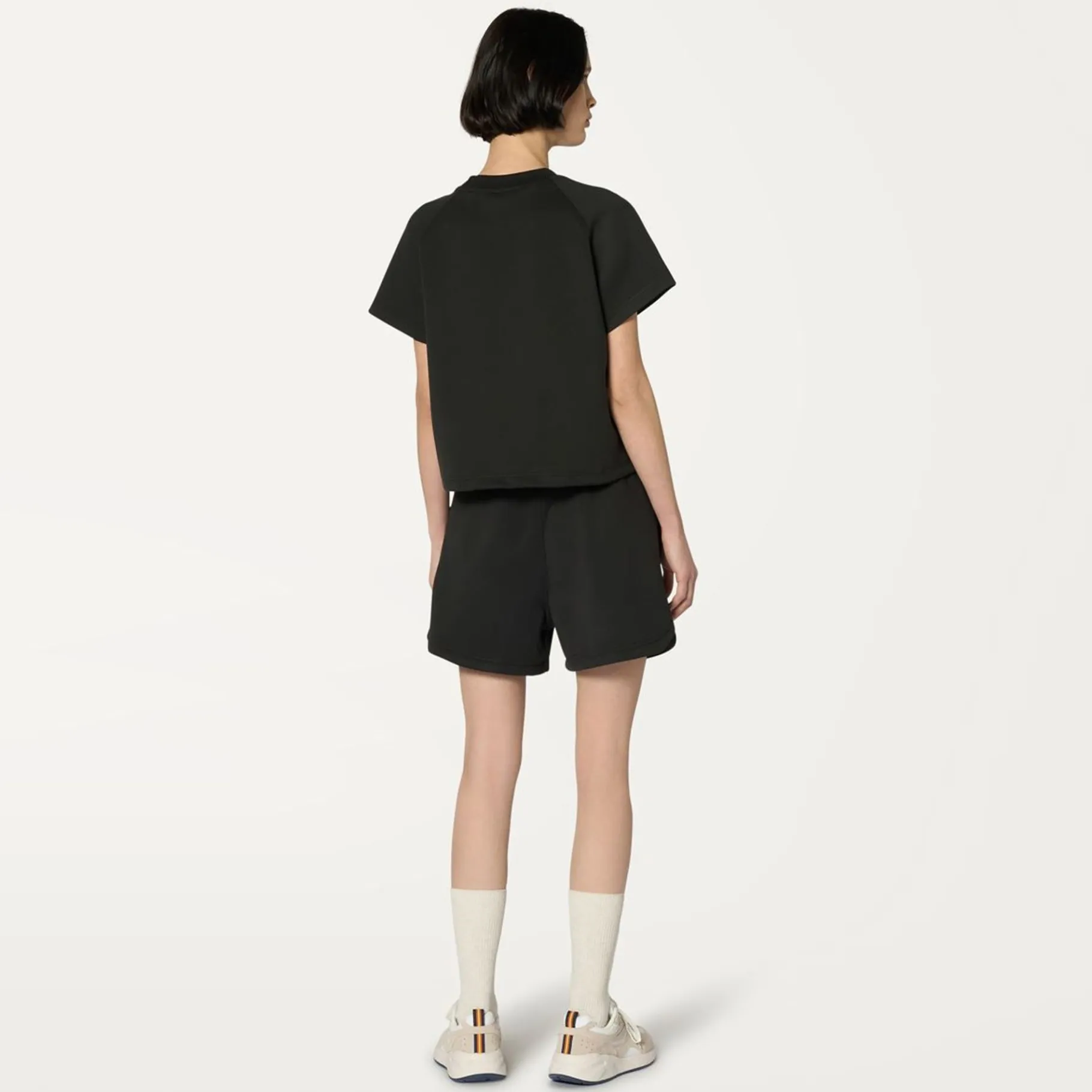 Shorts & Pantalons>K-WAY Rikette Light Spacer Black Pure