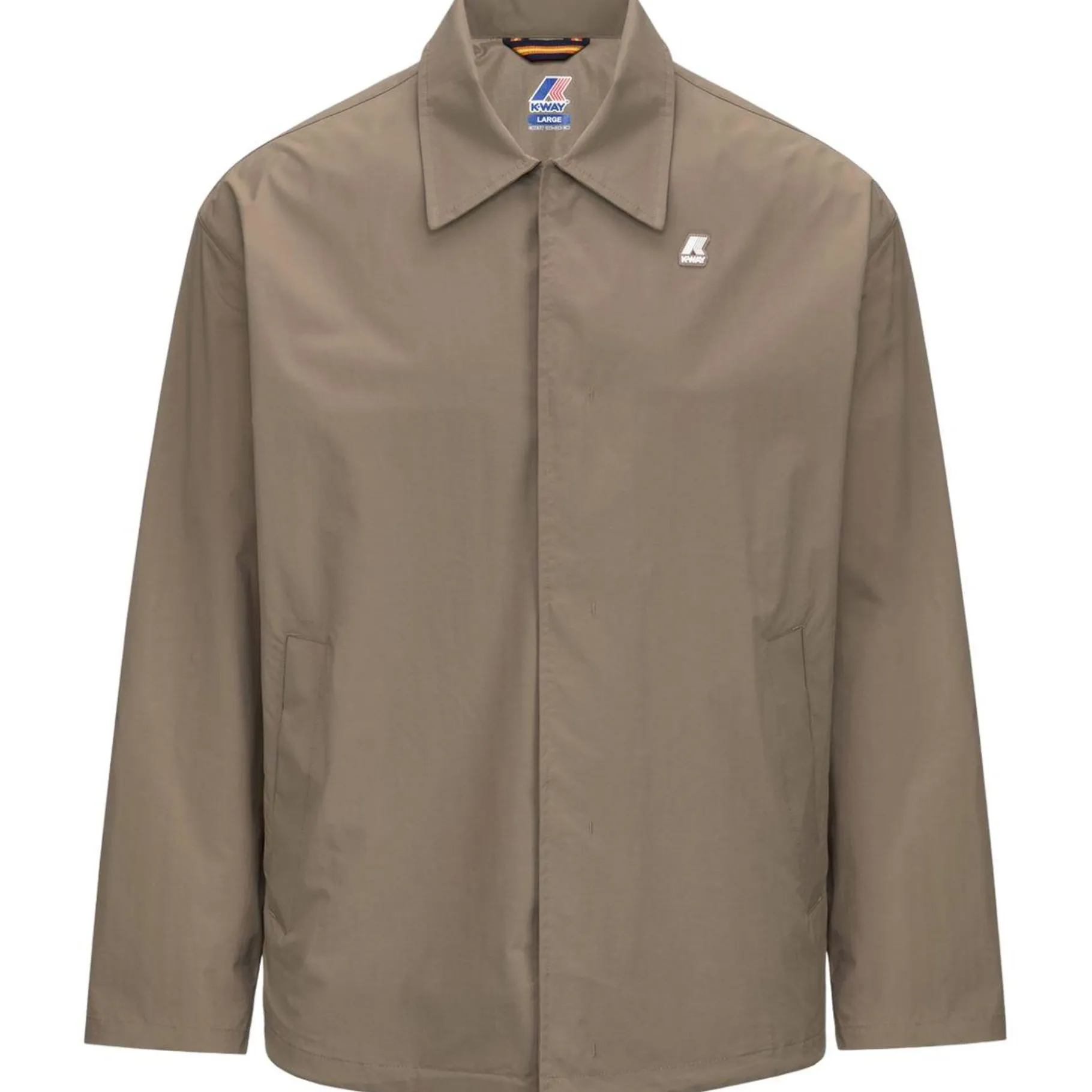 Vestes & Blousons>K-WAY Rohan Ottoman Beige Taupe