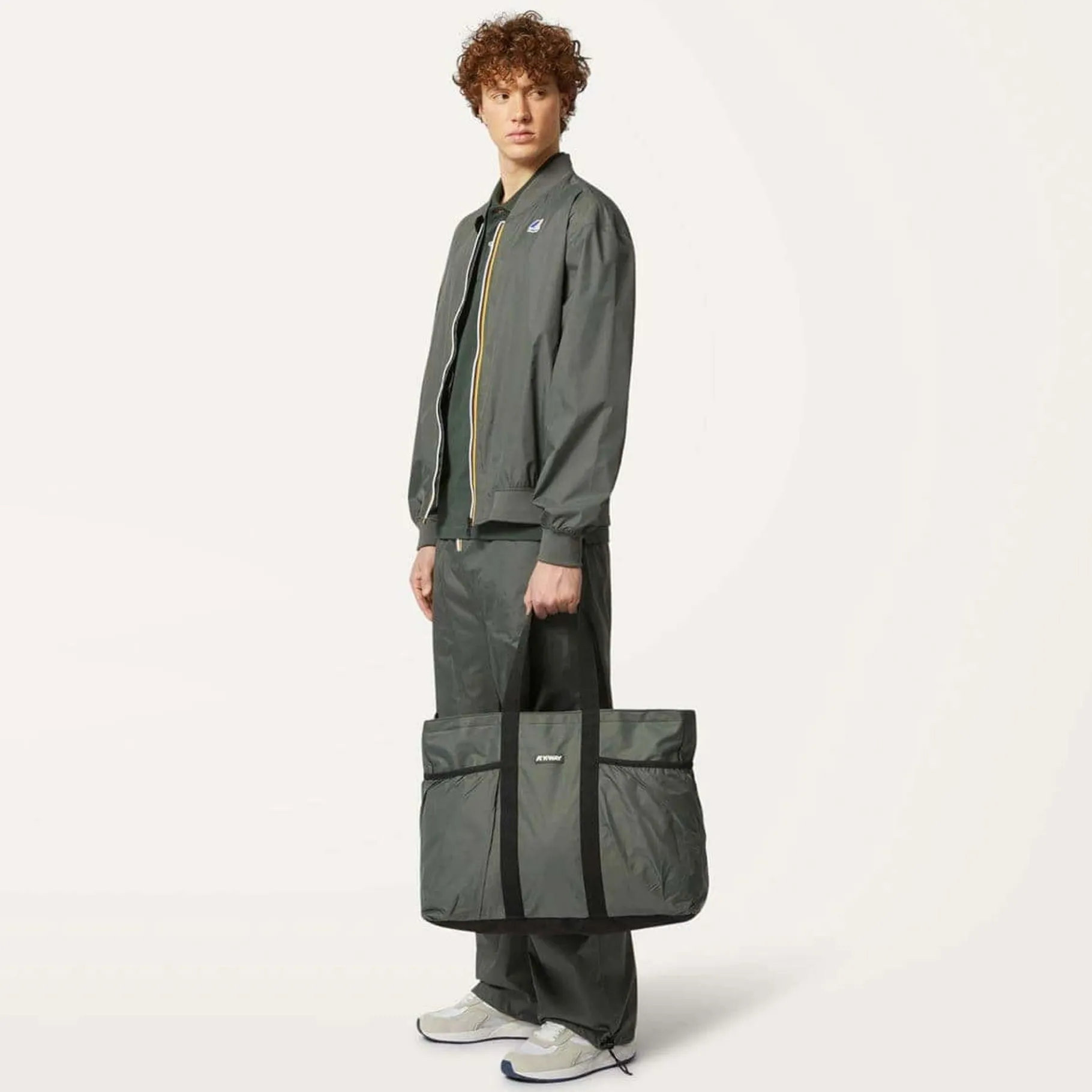 Sacs De Voyage & Valises>K-WAY Saint-Malo Green Black