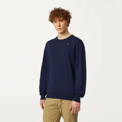 Sweats & Pulls>K-WAY Sebastien Cotton Depht Blue