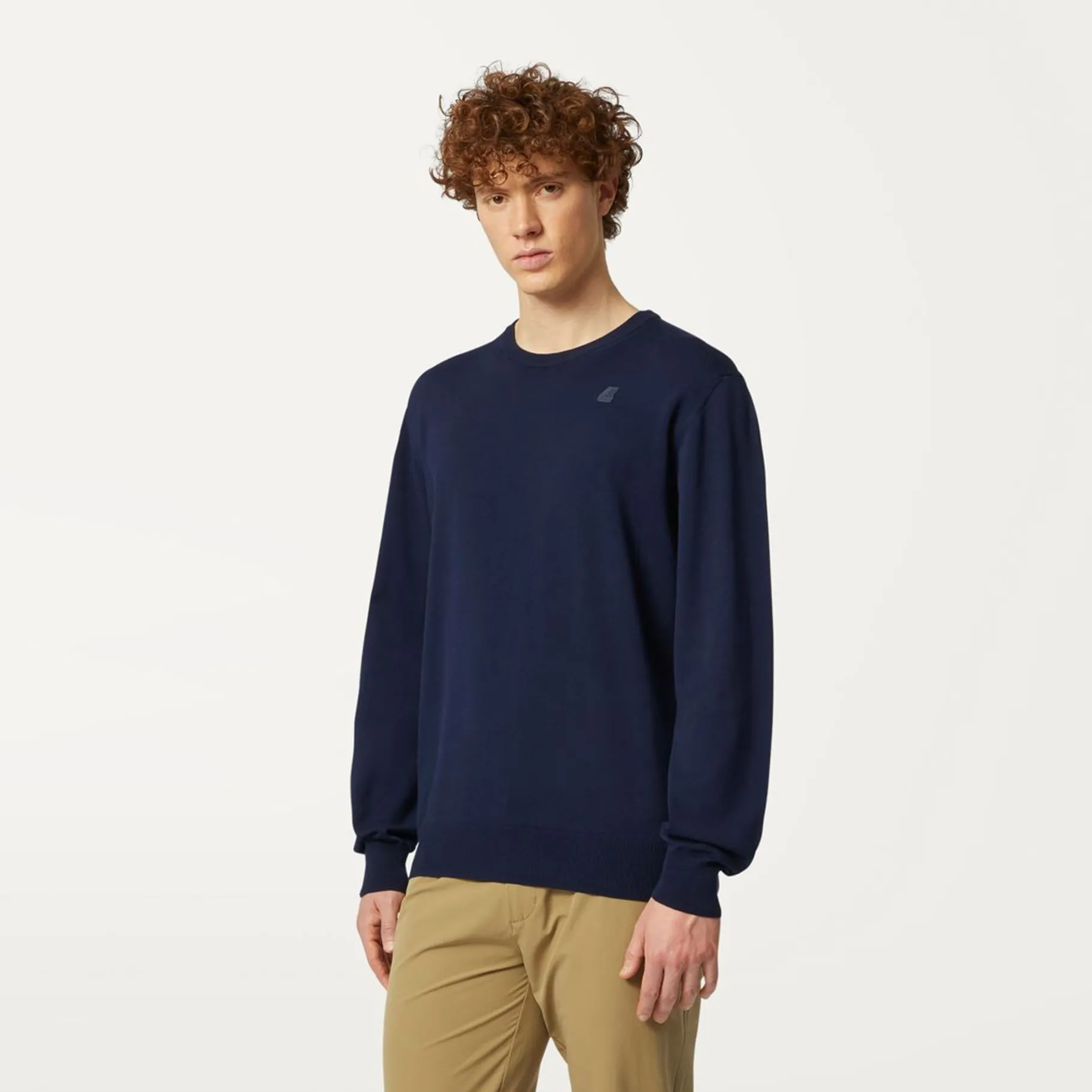 Sweats & Pulls>K-WAY Sebastien Cotton Depht Blue