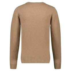 Sweats & Pulls>K-WAY Sebastien Lambswool Man Brown Lt