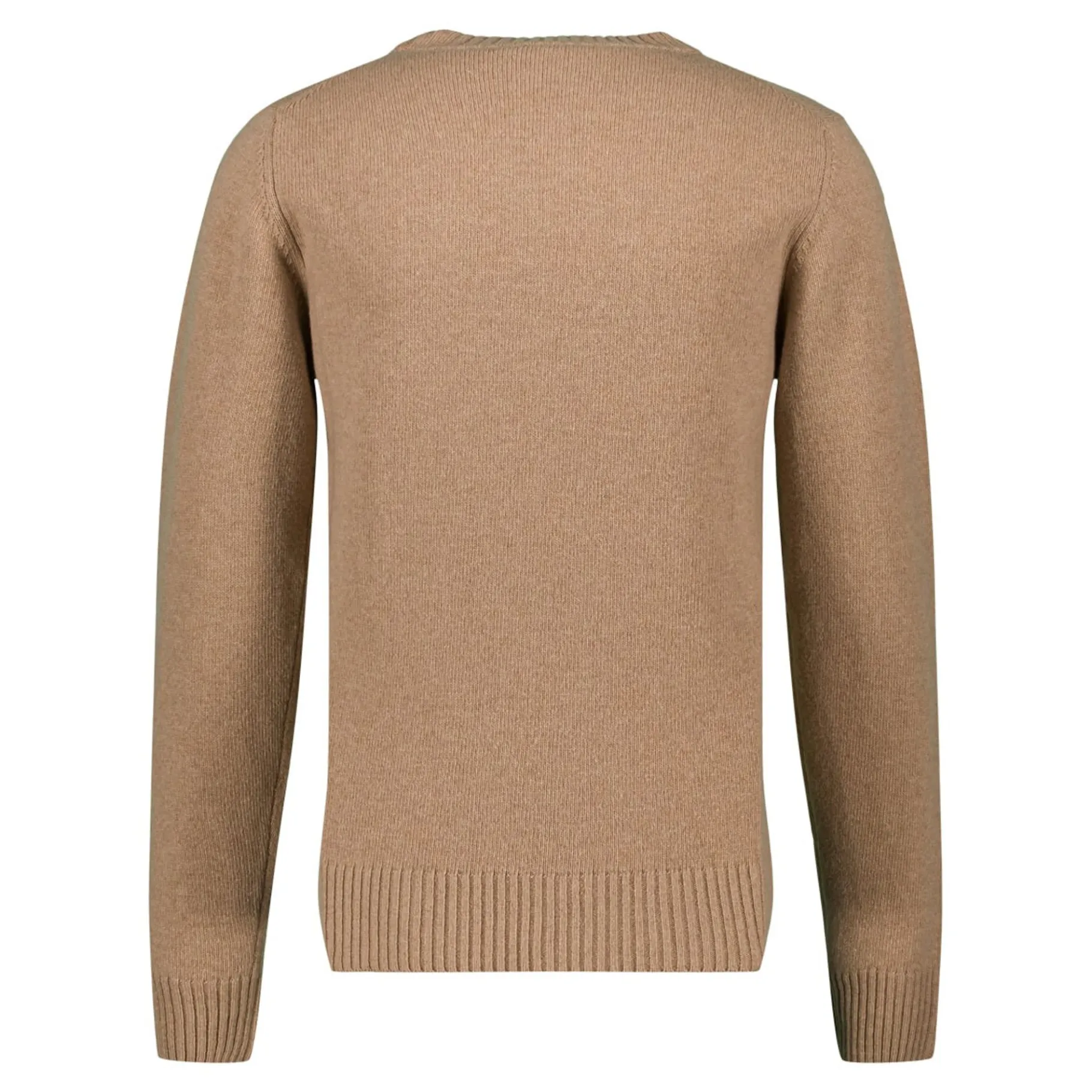 Sweats & Pulls>K-WAY Sebastien Lambswool Man Brown Lt