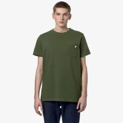Polos & T-Shirts>K-WAY Sigur Green Cypress