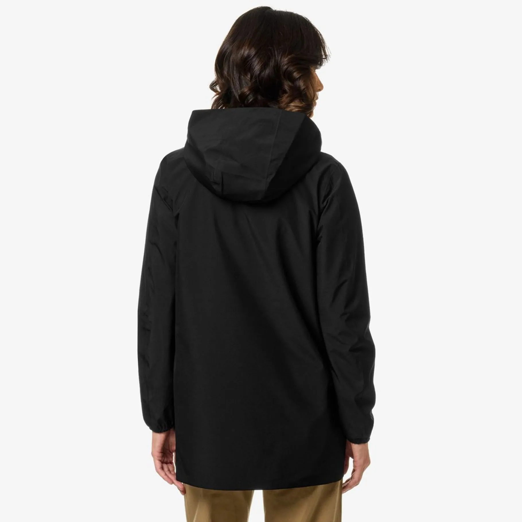 Trench & Parkas>K-WAY Sophie Eco Stretch Black Pure
