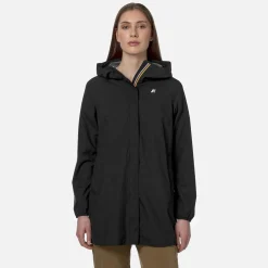 Trench & Parkas>K-WAY Sophie Eco Stretch Black Pure