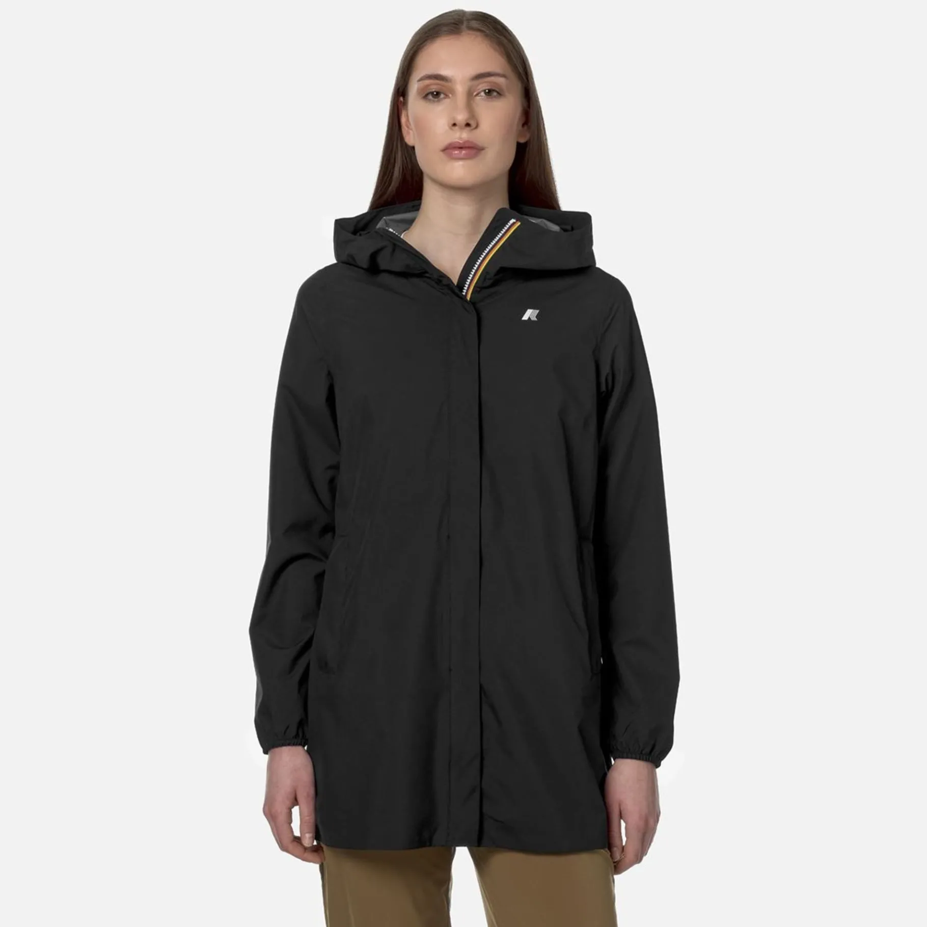 Trench & Parkas>K-WAY Sophie Eco Stretch Black Pure
