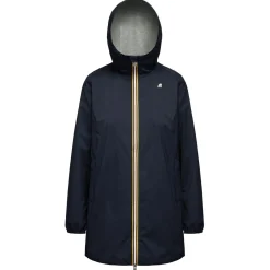 Trench & Parkas>K-WAY Sophie Stretch Poly Jersey Depht Blue