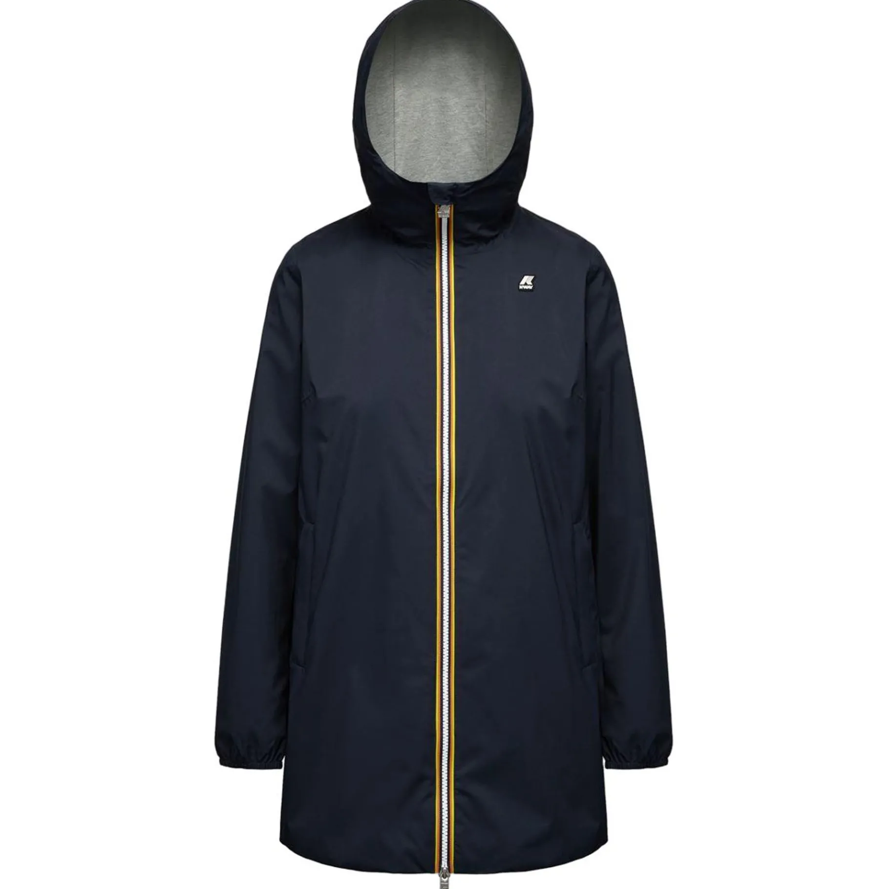 Trench & Parkas>K-WAY Sophie Stretch Poly Jersey Depht Blue