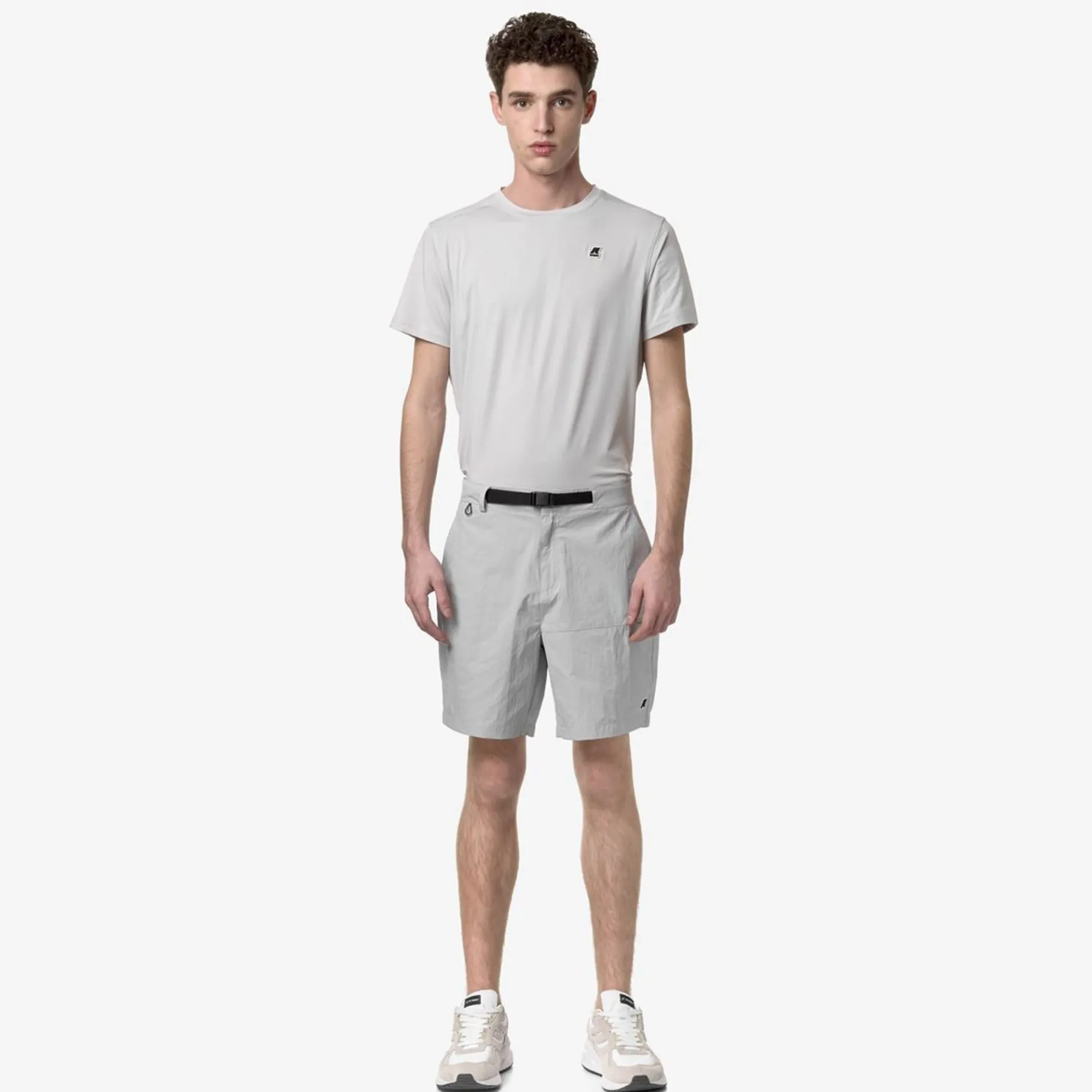 Shorts & Pantalons>K-WAY Taprinne Grey Ash