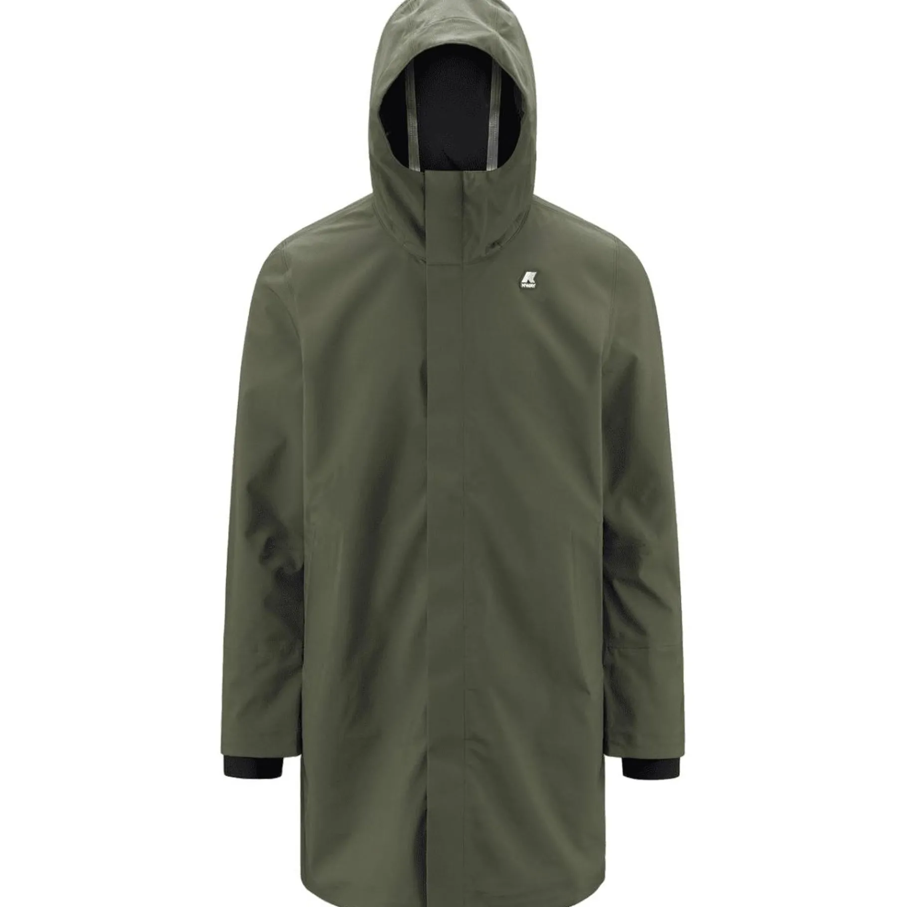 Trench & Parkas>K-WAY Thomas Bonded Green B-Blue Depht