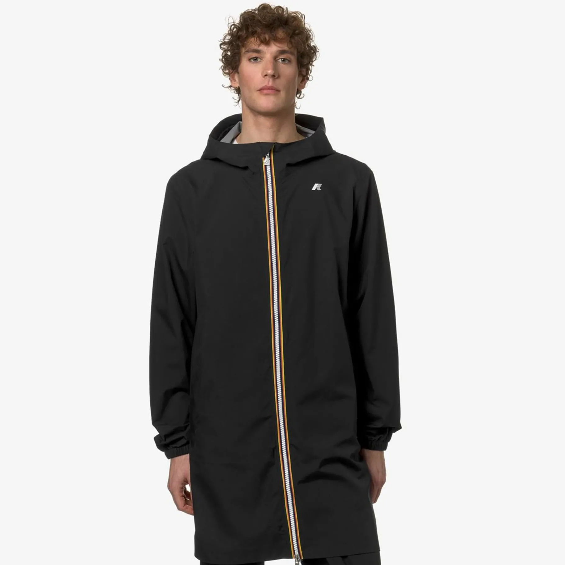 Trench & Parkas>K-WAY Thomas Eco Stretch Dot Black Pure