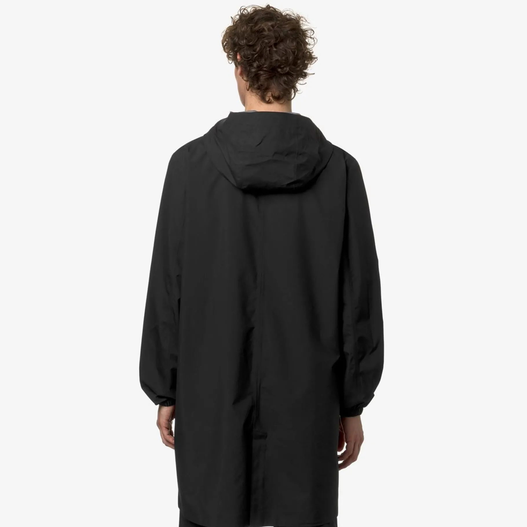 Trench & Parkas>K-WAY Thomas Eco Stretch Dot Black Pure