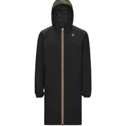 Trench & Parkas>K-WAY Thomas Stretch Dot Black Pure