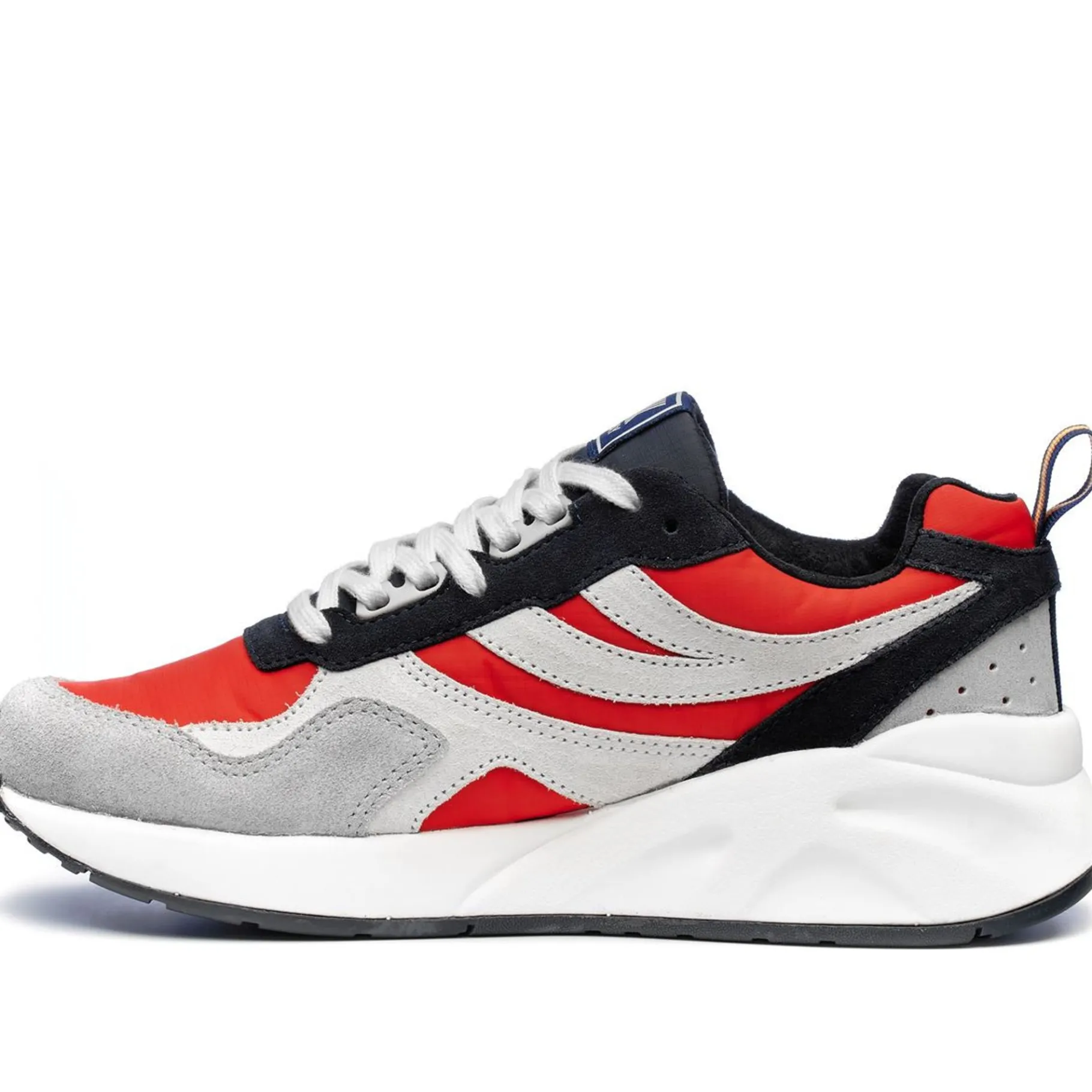 Bottes & Sneakers>K-WAY Training 3.0 Laces Red-Light Grey-White-Blue Navy