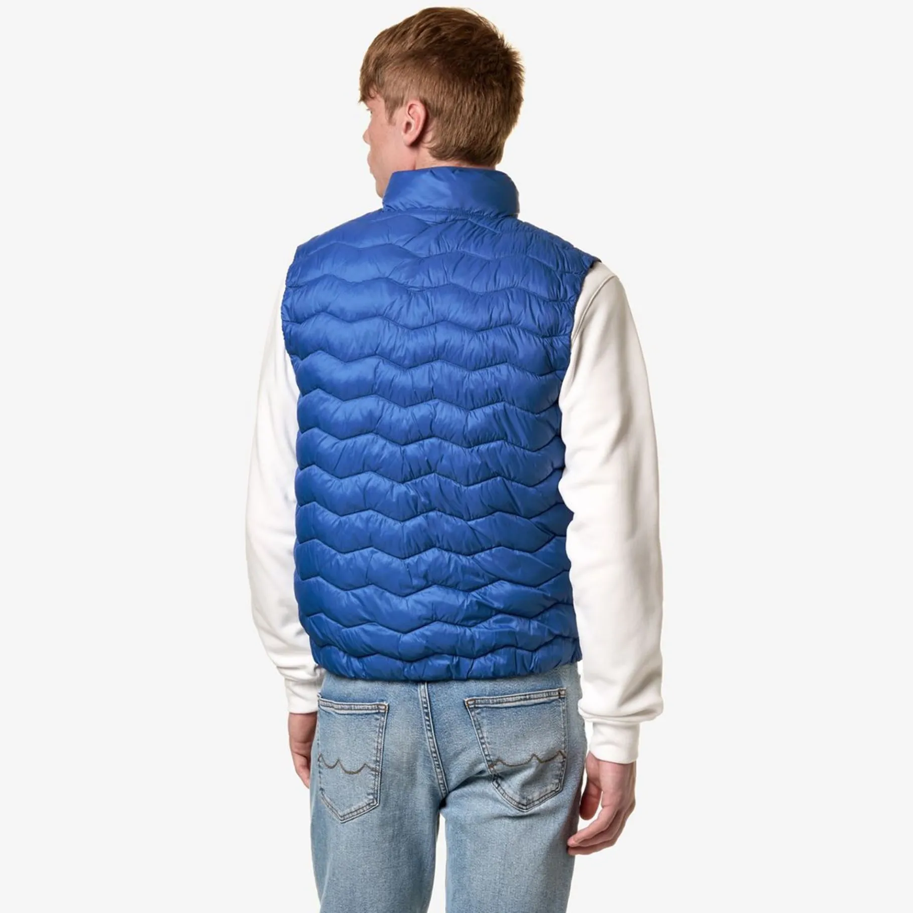 Vestes & Blousons>K-WAY Valen Eco Warm Blue Royal Marine