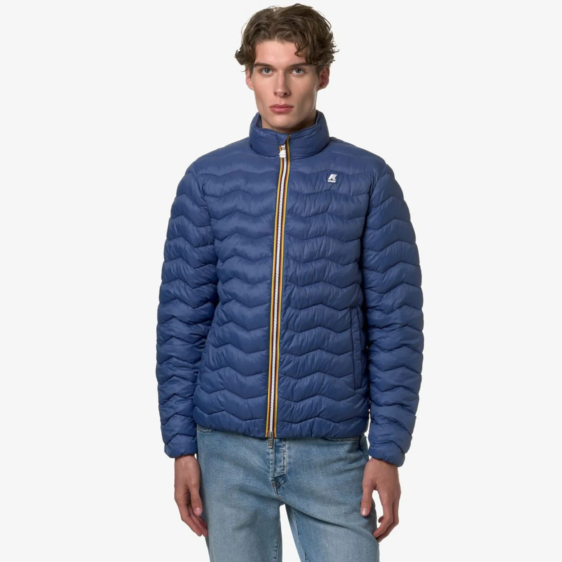 Vestes & Blousons>K-WAY Valentine Eco Warm Blue Fiord