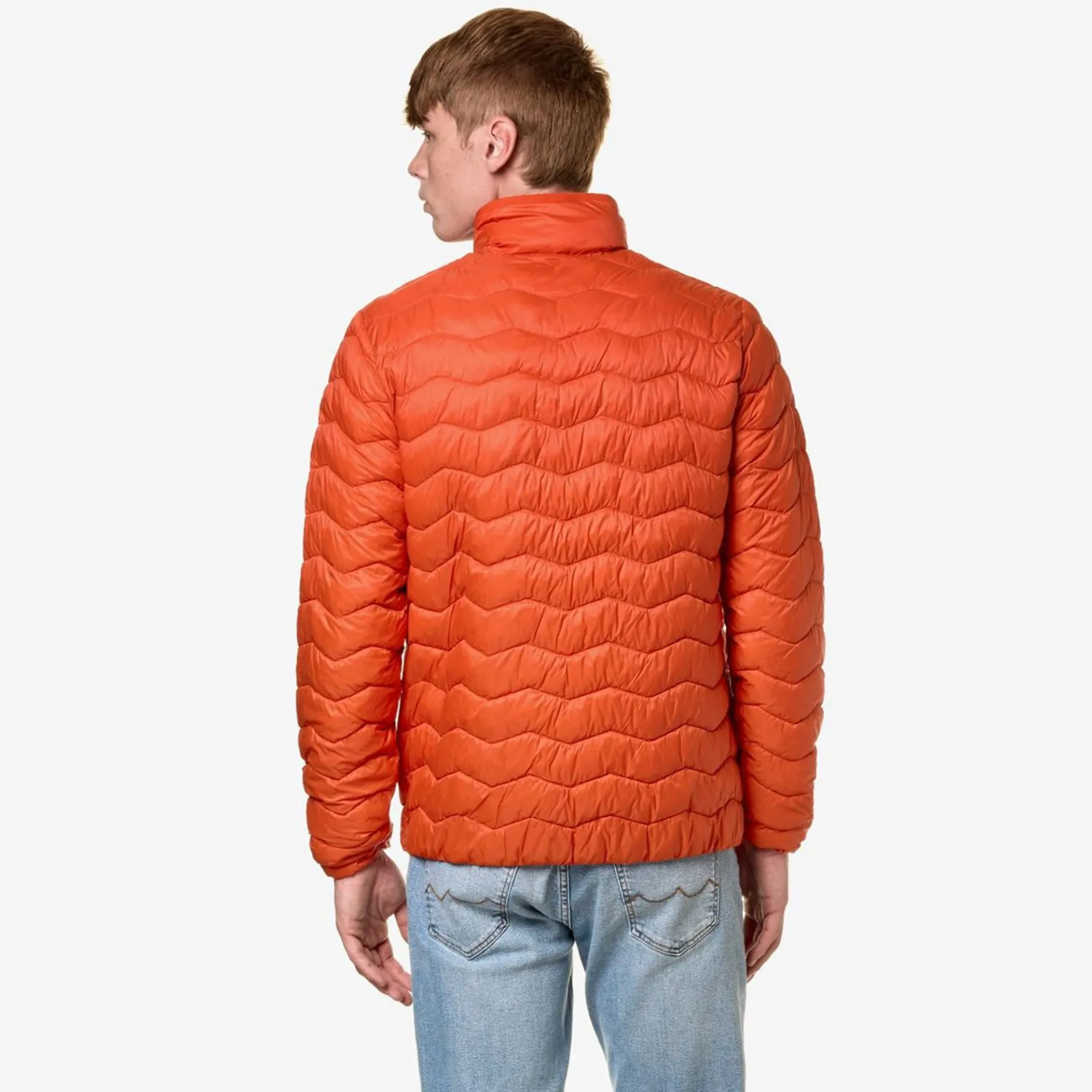 Vestes & Blousons>K-WAY Valentine Eco Warm Orange Pumpkin