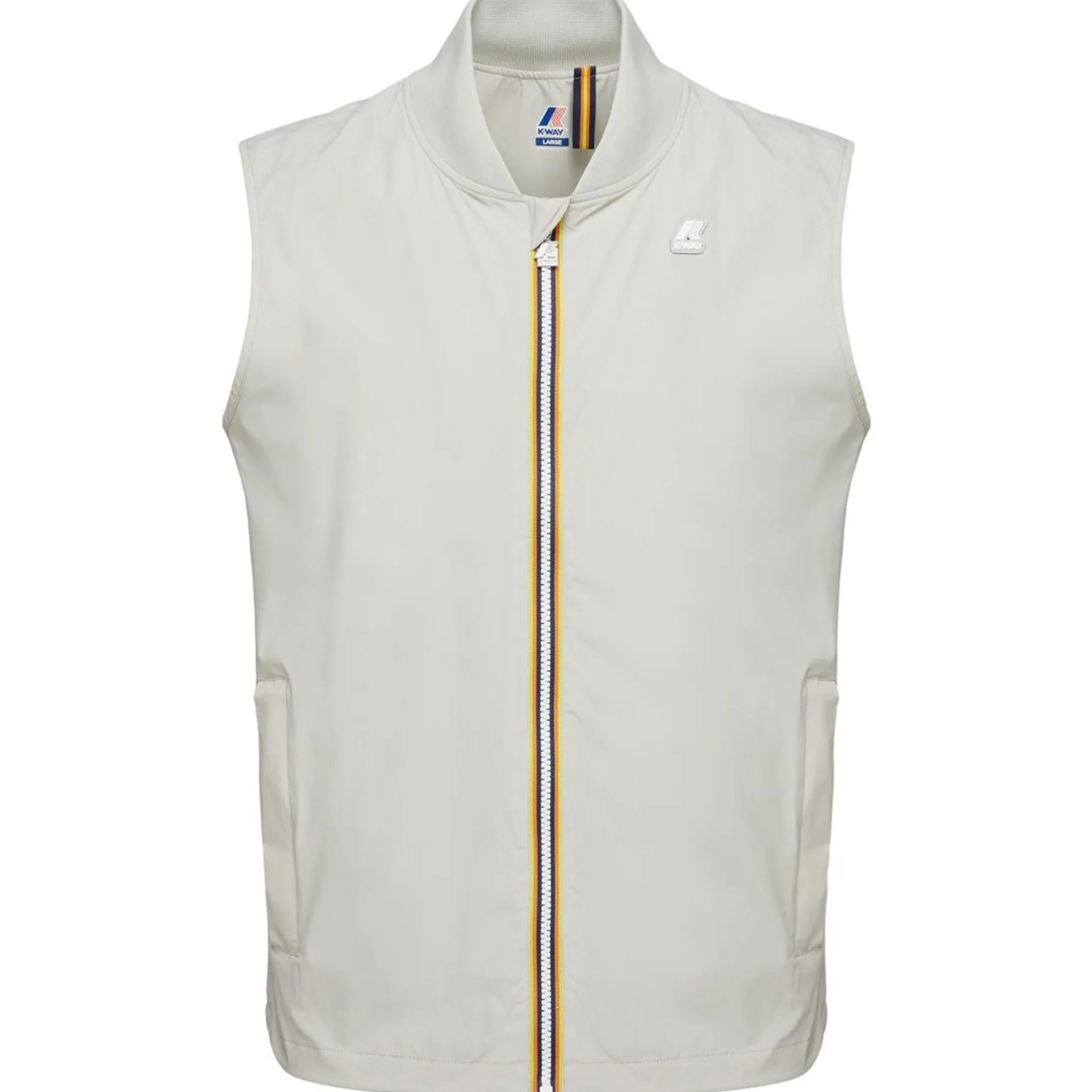 Vestes & Blousons>K-WAY Vally Stretch Nylon Jersey Beige Lt